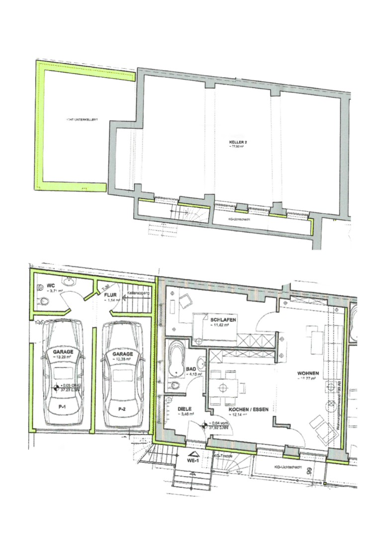 Grundriss Schulstraße WE1